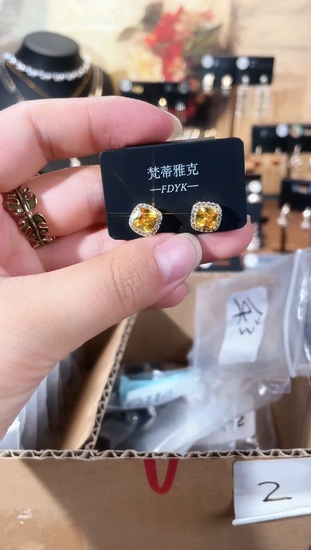 合金925银锆石梵382
