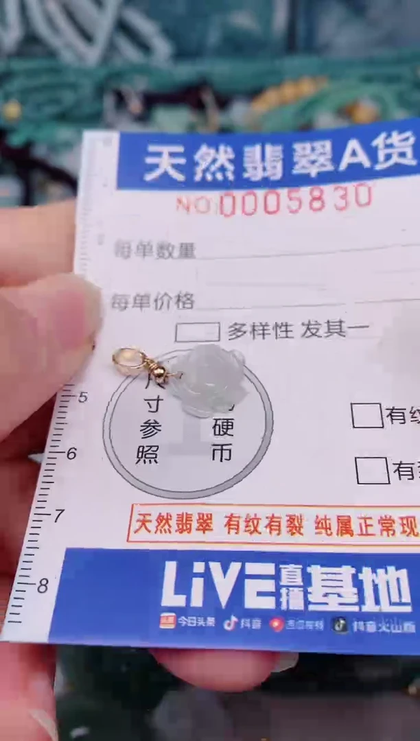 颈饰未镶嵌翡翠00005830