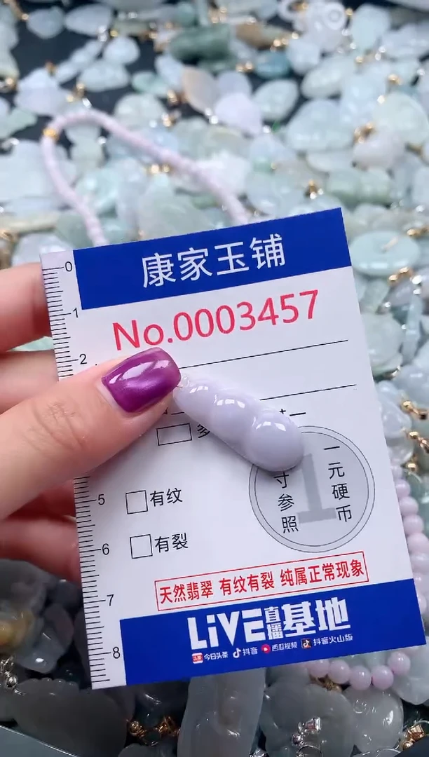 颈饰未镶嵌翡翠3457