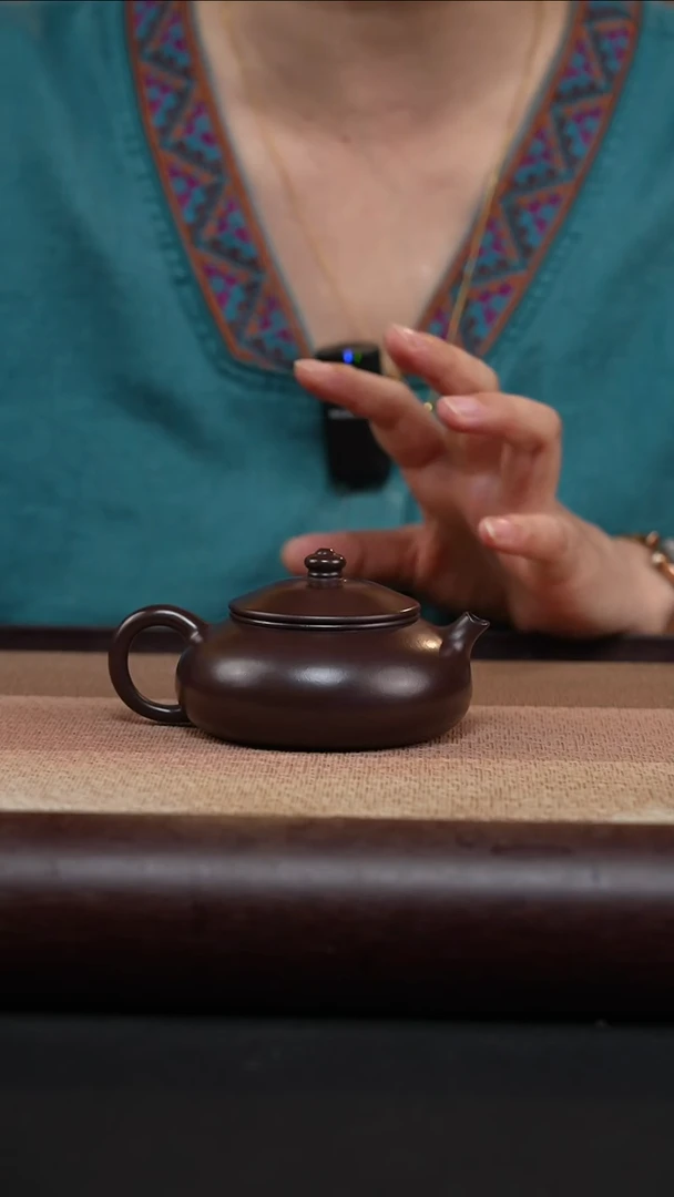 紫砂其他老紫泥寒江MH-1787