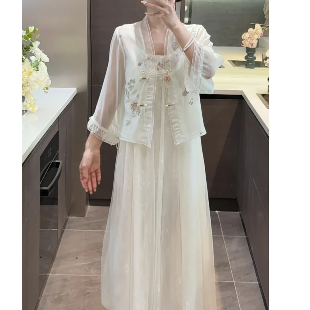 【婉婉定制】套装上衣CDW5WT1133A预显瘦气质长袖白色夏季复古春夏