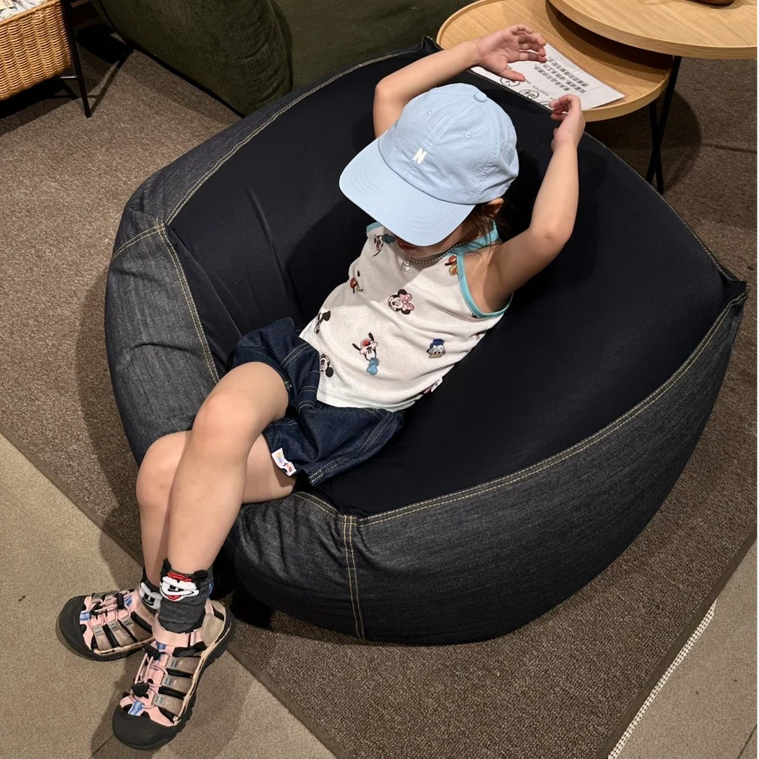 壹妈韩版童装女童夏季套装洋气儿童卡通印花吊带背心上衣牛仔短裤