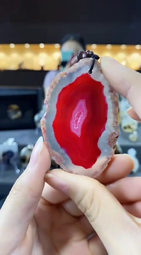 未镶嵌颈饰玛瑙/玉髓过**子玛瑙