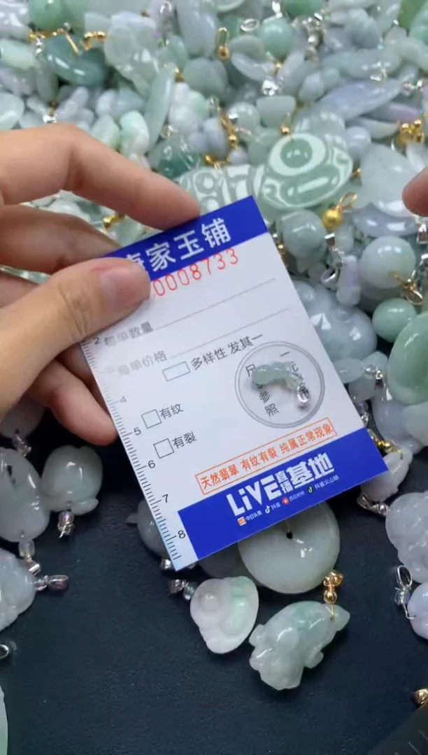 颈饰未镶嵌翡翠8733