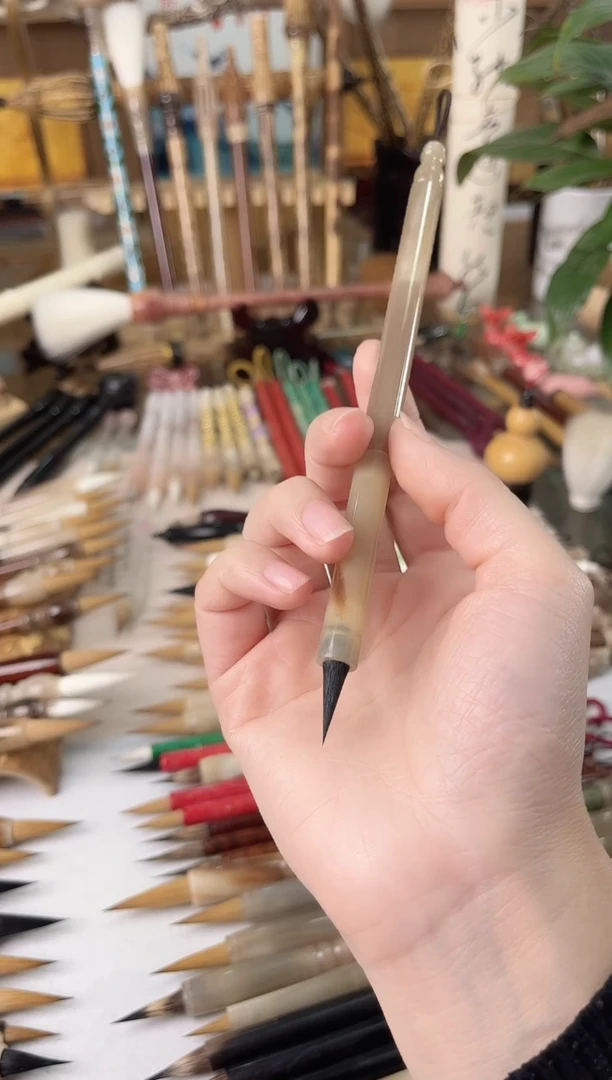 【清水试笔，拒绝蘸墨】墨琳笔庄毛笔1支