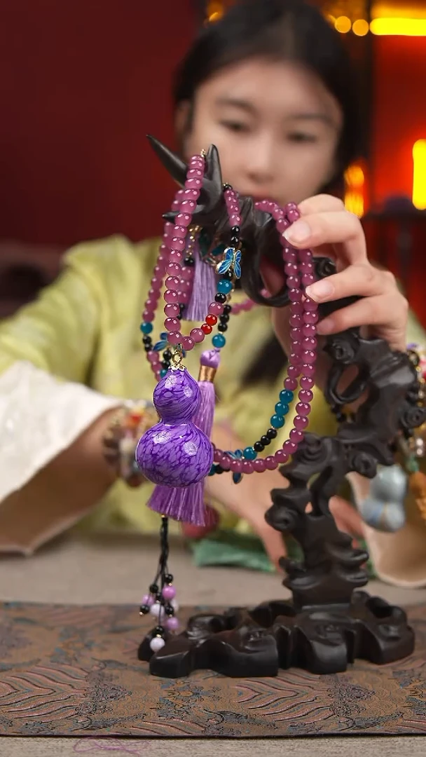 开播福利玖澄出品文创漆艺葫芦国风配饰