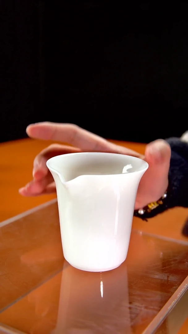 其他陶瓷《言泥陶瓷》高冰冰种璞玉系列 公道杯