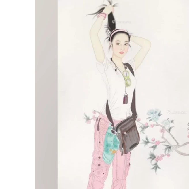 瓷斋艺术文化馆/李钰/青春/装饰画