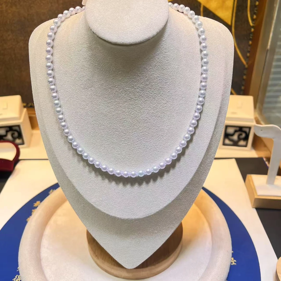 天然深海气质时尚百搭母贝珠项链无瑕经典L-01