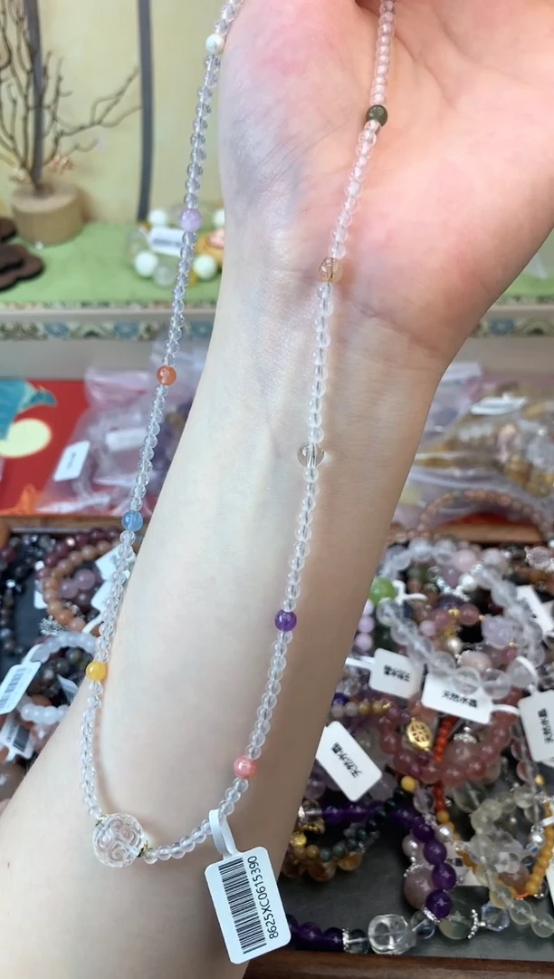 未镶嵌颈饰水晶338手串