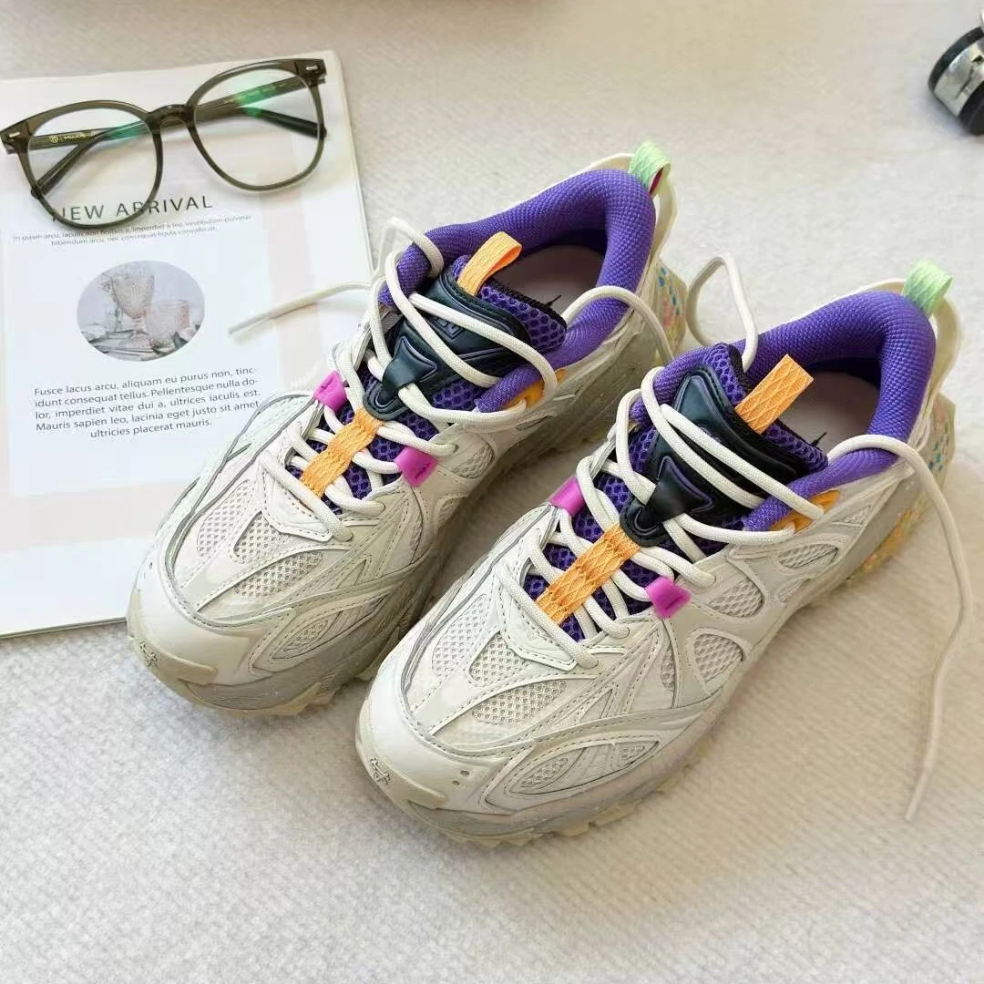 ANTA/安踏【王一博同款】SV ZIGZAG系列户外复古机能风老爹鞋