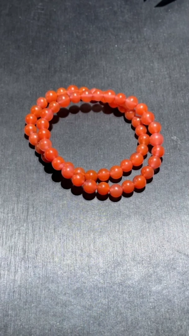 【闪购商品】南红玛瑙单圈手串未镶嵌11250207-10多样性发货，发其一