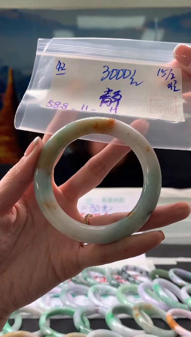 【闪购商品】翡翠手镯未镶嵌翡翠手镯 下单联系小耳机#42