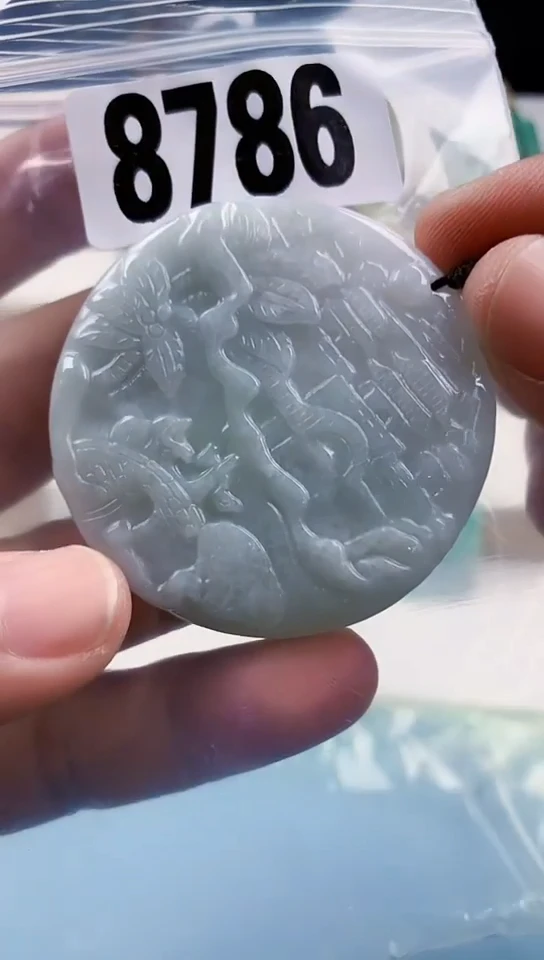 【闪购商品】翡翠颈饰未镶嵌天然翡翠吊坠挂件