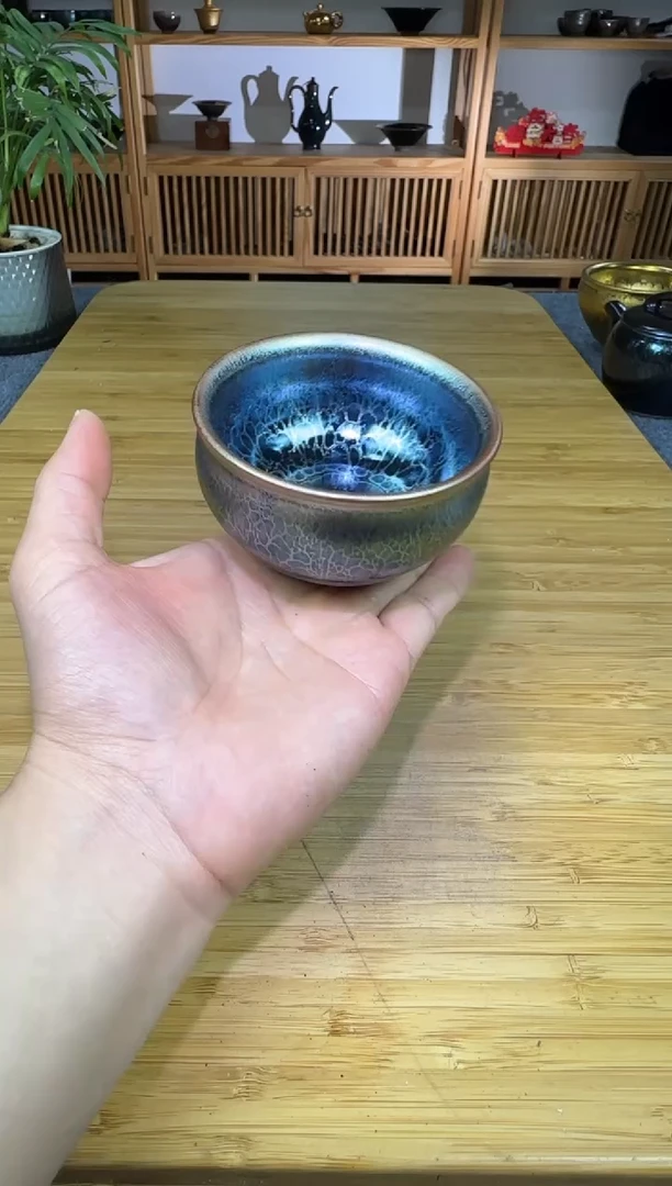茶盏茶盏888888888香炉蓝莲花