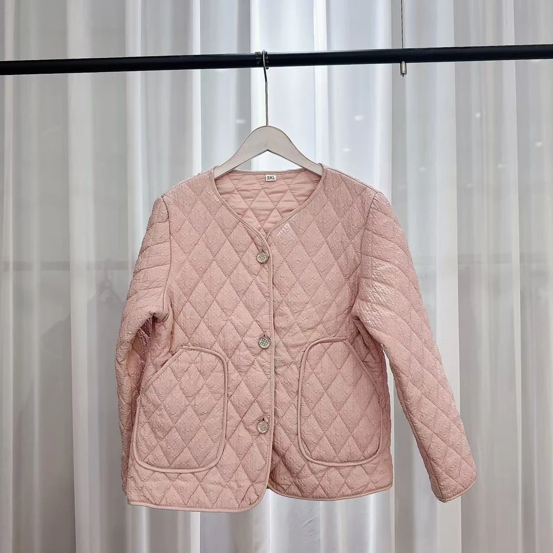 387外套小香风短款时尚女士加绒加厚保暖秋冬