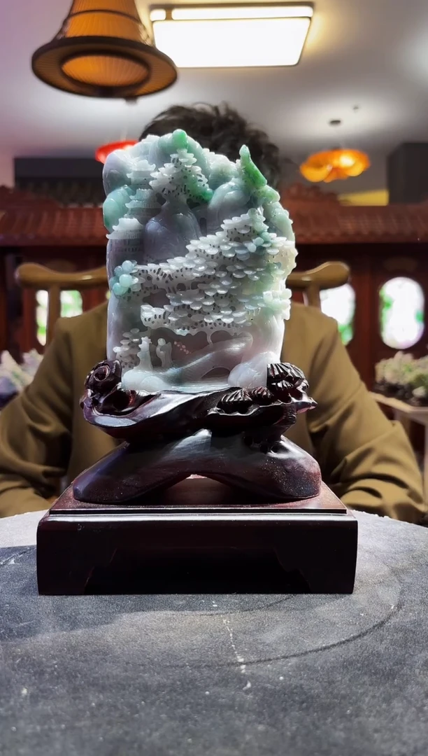 未镶嵌定制翡翠08/1112/C/山水