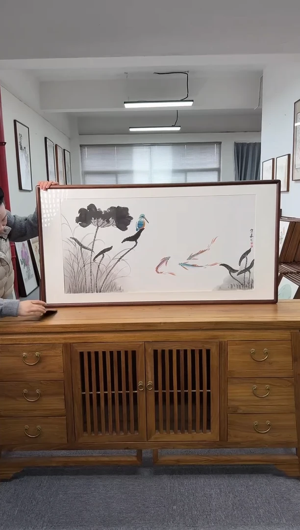 书法B418-63*123尺寸