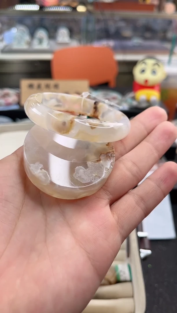 未镶嵌手镯石英质玉53圈口 （赠品镯心）3358842