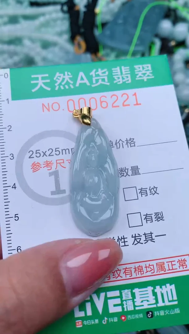 【闪购商品】翡翠颈饰未镶嵌.0006221