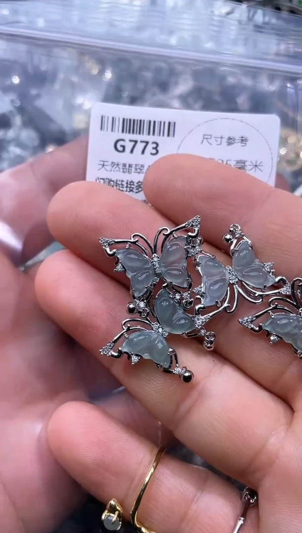 【闪购商品】翡翠颈饰未镶嵌G773多样性发其一