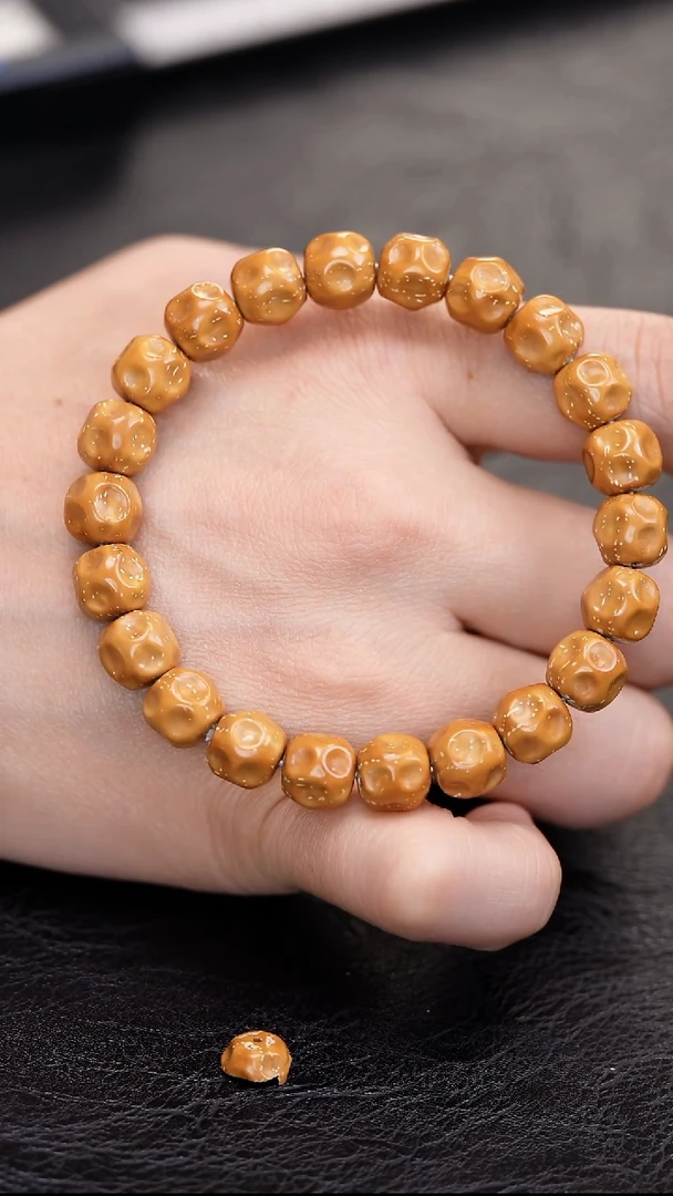 手串紫金鼠脸***粑10.5实心无相