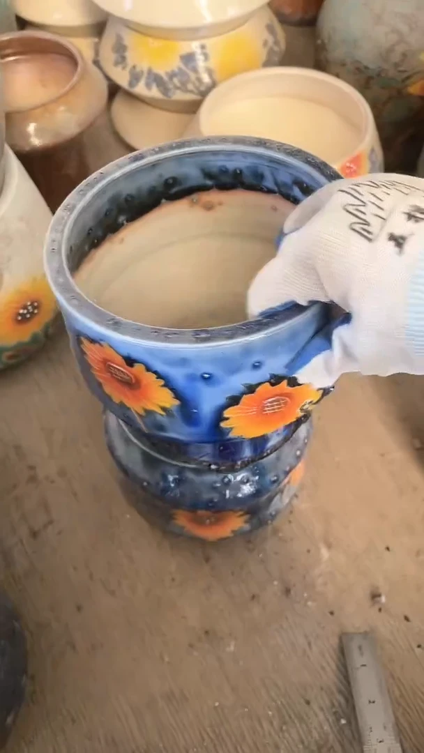 【闪购商品】摆件18-65口13高14 瑕疵 二个