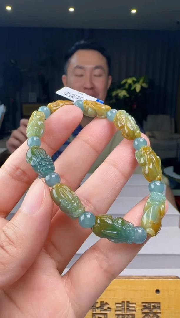 未镶嵌手链翡翠多样性发其一XM@@WS50424056