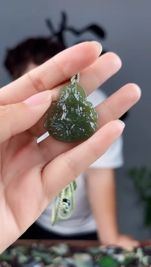 颈饰未镶嵌和田玉拍一发一，多样性发货