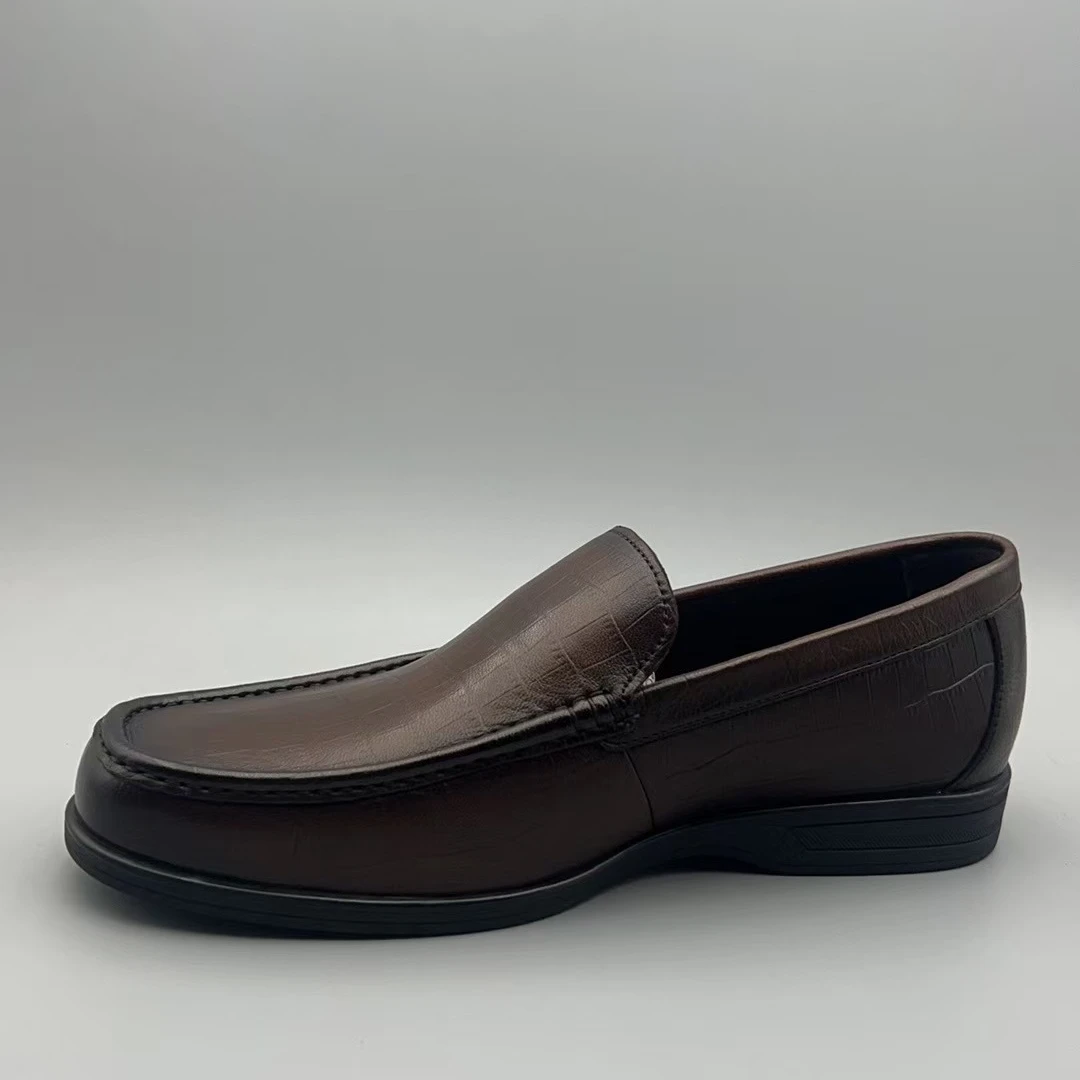 新款轻质厚底系带男士皮鞋休闲鞋C359