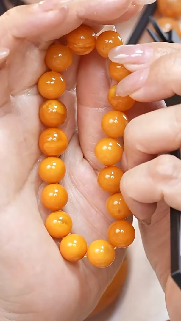 蜜蜡颈饰未镶嵌6280天然蜜蜡珠宝奇石云端妖孽全部保真