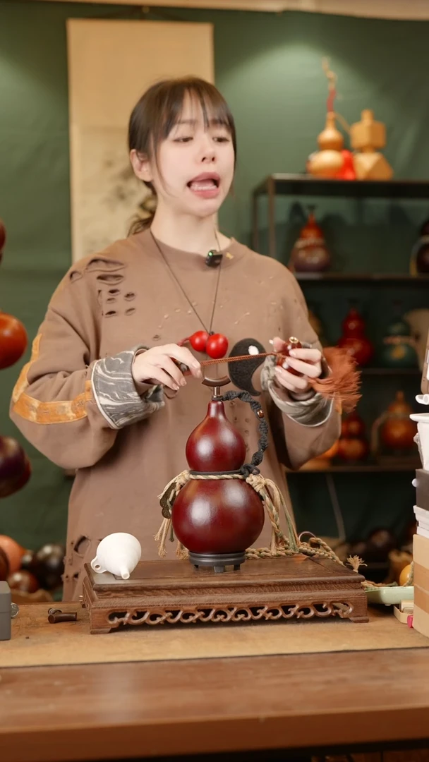 204号精品天然大漆酒葫芦一物一拍~