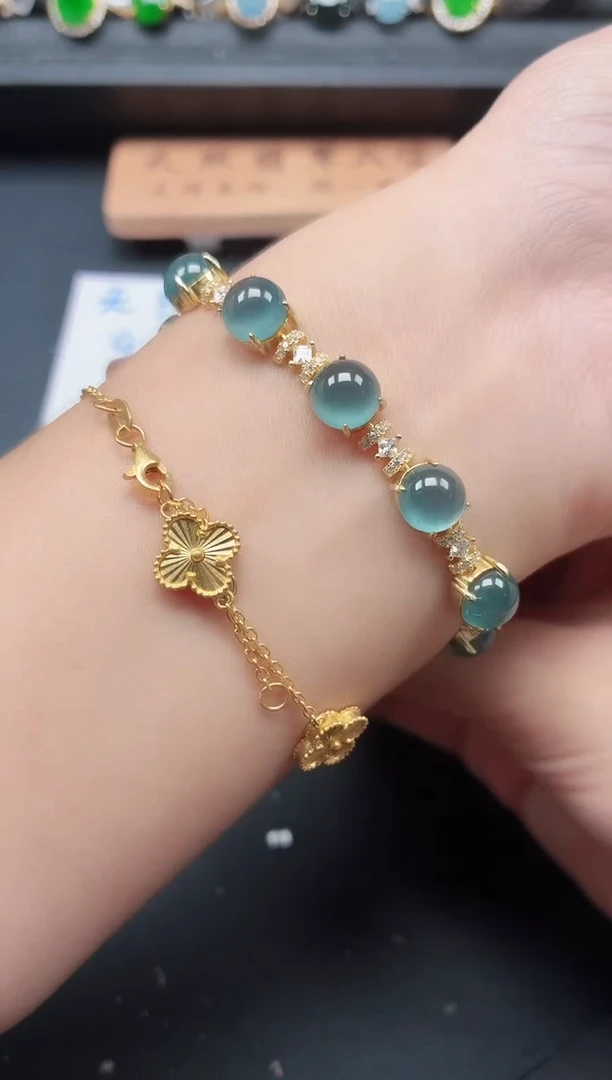 银S925镶嵌戒指翡翠1111