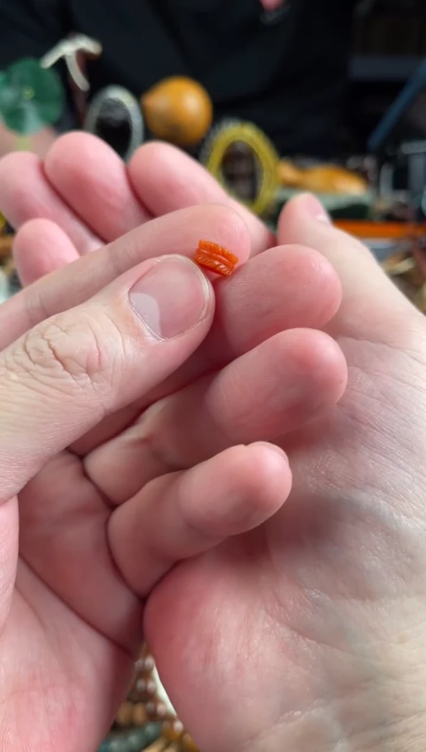 【闪购商品】南红玛瑙.未镶嵌王胖子文玩工作室南红羽毛（中）