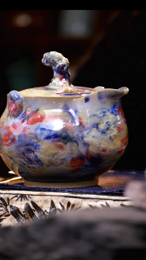 【闪购商品】A916钧瓷茶器神垕钧窑