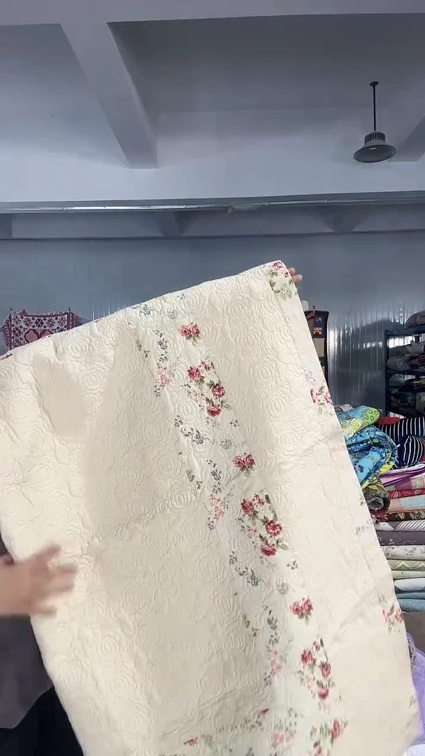 棉花1.5*1.5小床盖微暇款