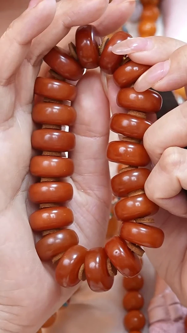 蜜蜡颈饰未镶嵌222  7961天然蜜蜡珠宝奇石云端妖孽全部保真