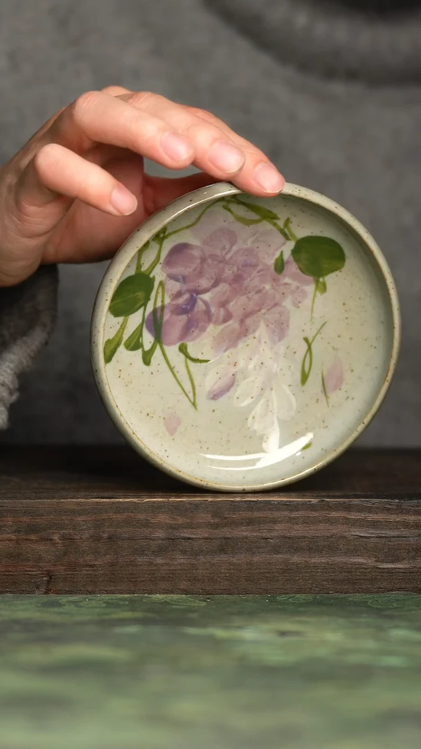 【闪购商品】杯青诗手工手绘瓷器