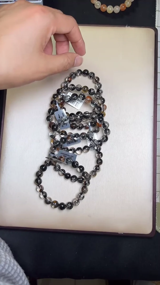 【闪购商品】水晶手链未镶嵌GD10K约9mm多样性发一件