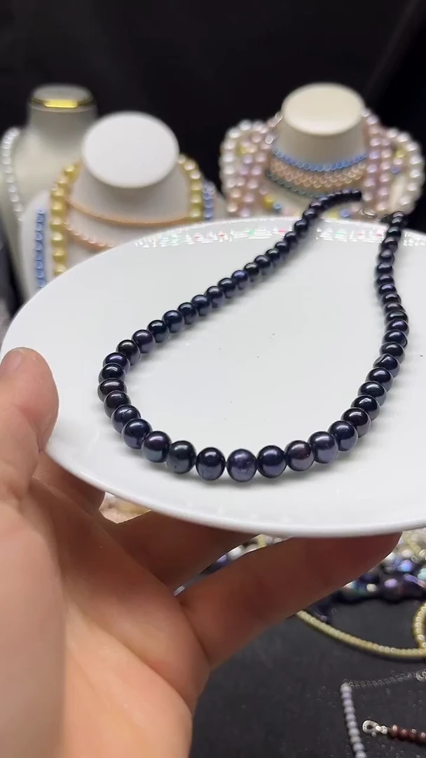 颈饰未镶嵌淡水珍珠多人