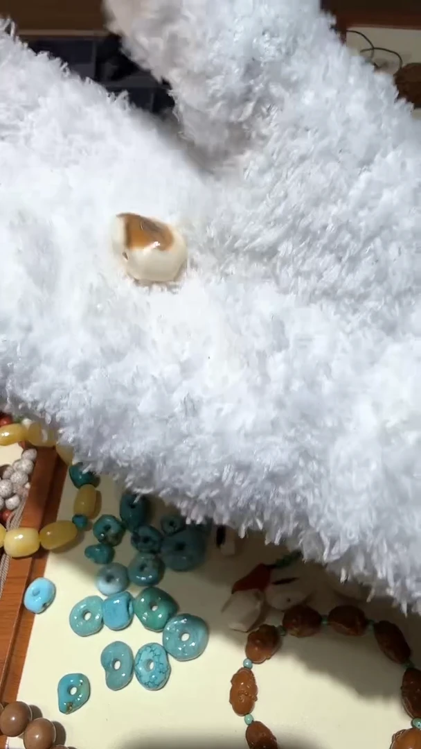 吊坠猛犸象牙精品鲨鱼背三通