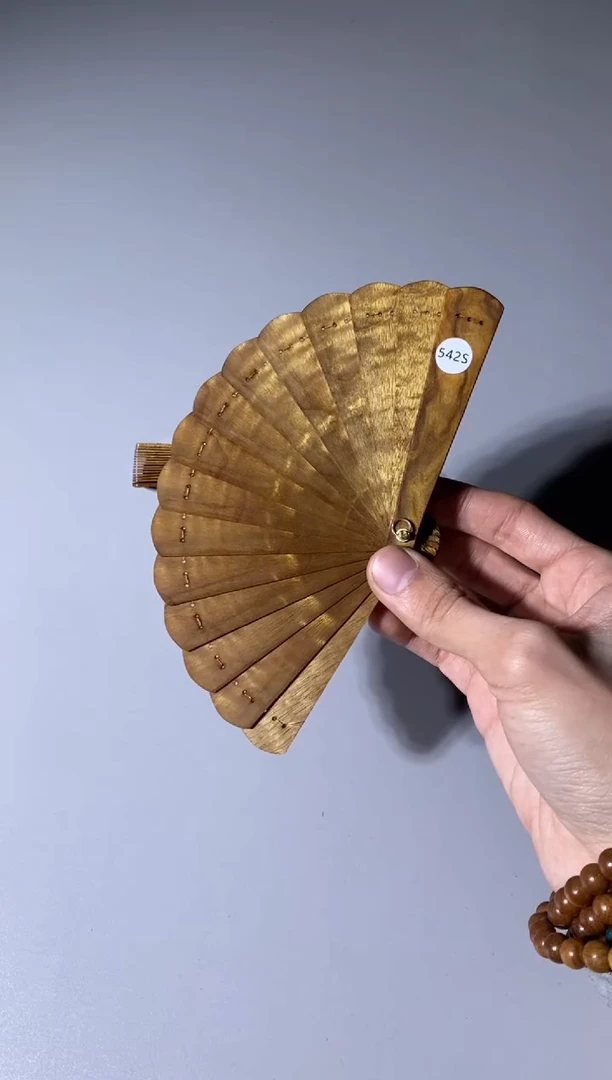【闪购商品】金丝楠542号10cm金丝楠迷你扇