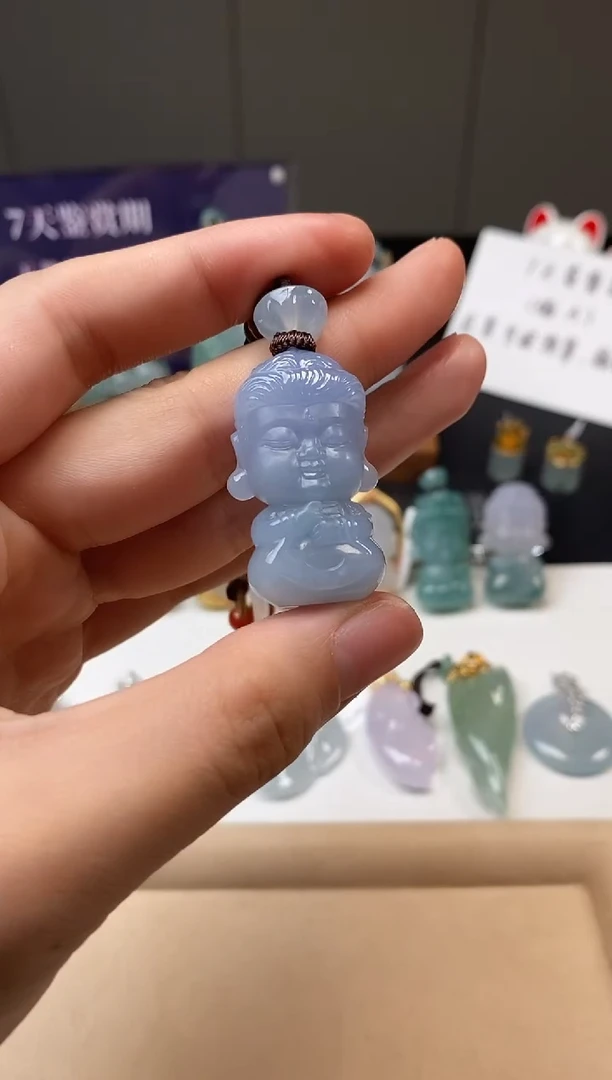 【闪购商品】翡翠吊坠(不含链)未镶嵌宝宝佛