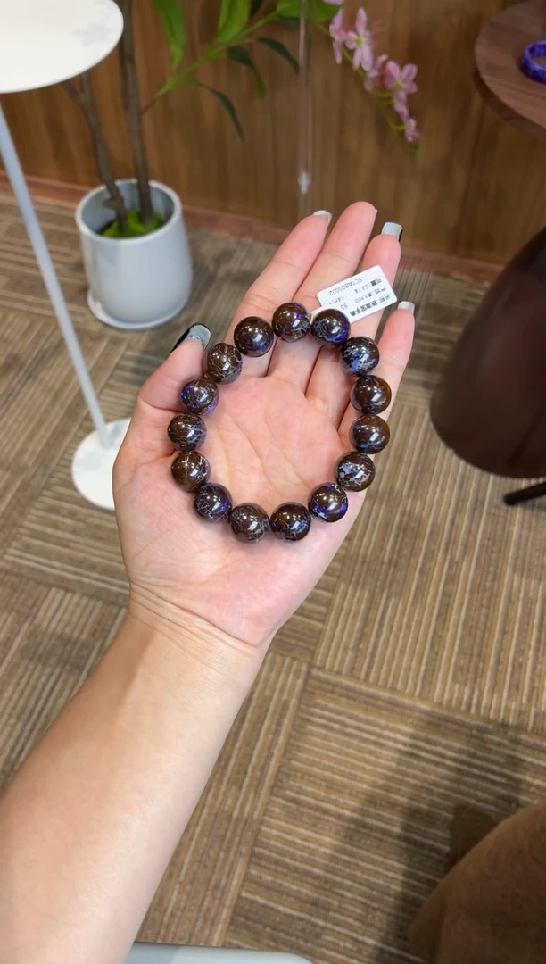 未镶嵌欧泊手串铁澳宝手串14m+