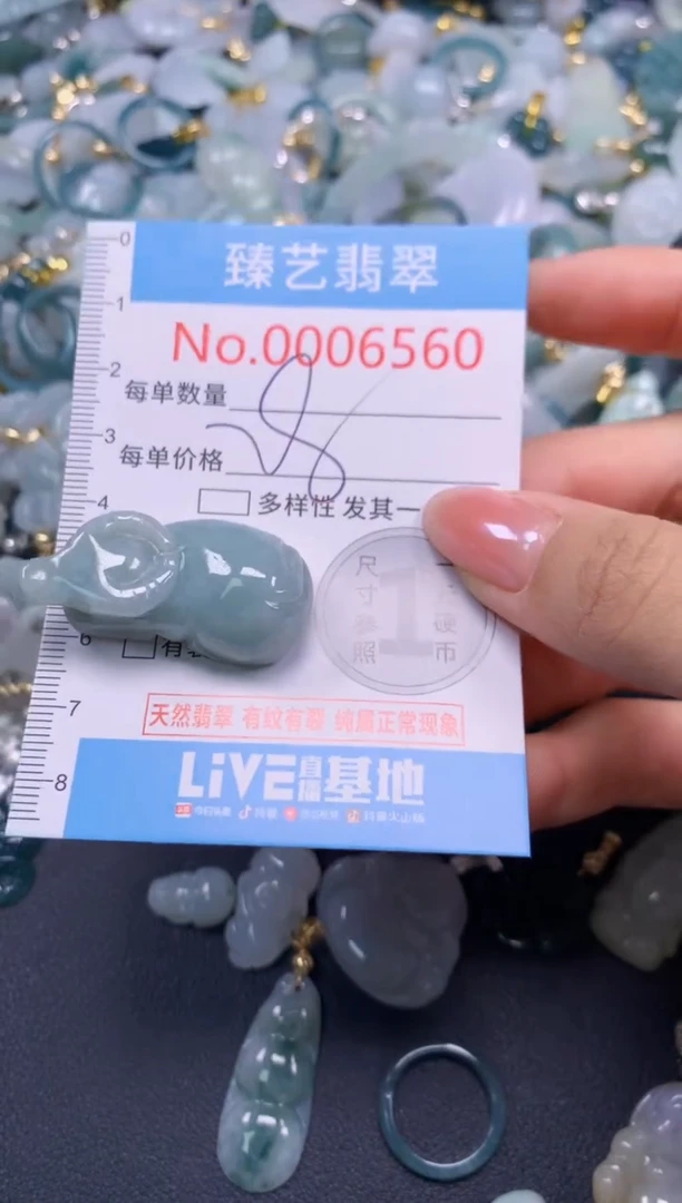 颈饰未镶嵌翡翠6560