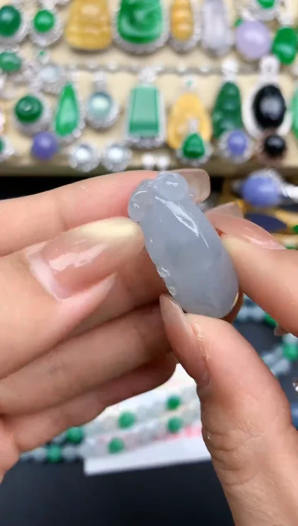 颈饰未镶嵌翡翠180-中国好珍宝