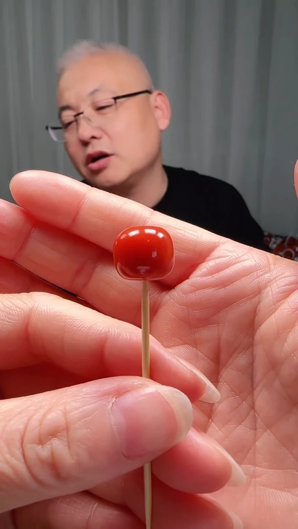 未镶嵌多样性发一件南红玛瑙13mm 老型瓦西  微瑕