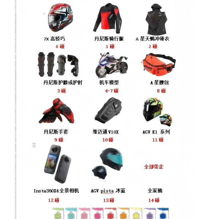 摩托车装备对对碰（高级版）