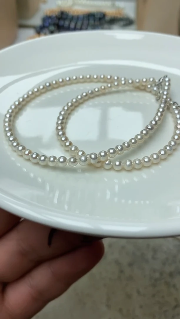 淡水珍珠未镶嵌颈饰1