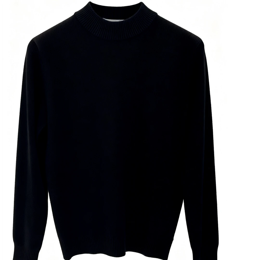 SJ&SS/示际男士半高领（可机洗羊毛衫）